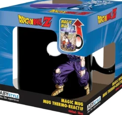 dragon ball z - tazza termosensibile 460ml - gohan vs cell