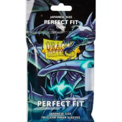 dragon shield japanese size sleeves - clear toploading - perfect fit clear (100 bustine protettive)