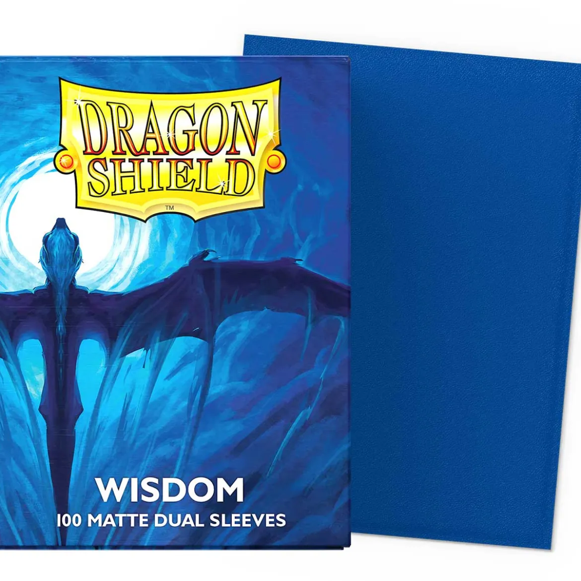 dragon shield standard sleeves - wisdom dual matte (100 bustine protettive)