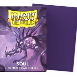 dragon shield standard sleeves - soul dual matte (100 bustine protettive)