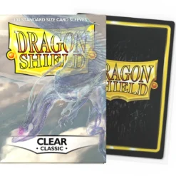 dragon shield standard sleeves - clear classic (100 bustine protettive)