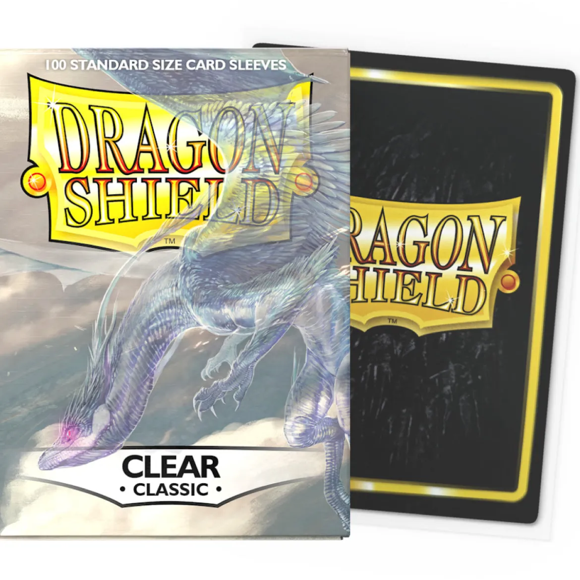 dragon shield standard sleeves - clear classic (100 bustine protettive)