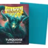 dragon shield standard sleeves - turquoise matte - players' choice (100 bustine protettive)