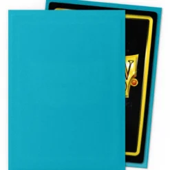 dragon shield standard sleeves - turquoise matte - players' choice (100 bustine protettive)