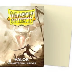 dragon shield standard sleeves - valor dual matte (100 bustine protettive)