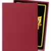 dragon shield standard sleeves - blood red simurag matte (100 bustine protettive)