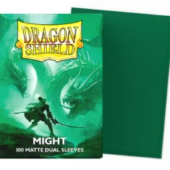 dragon shield standard sleeves - might dual matte (100 bustine protettive)
