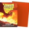 dragon shield standard sleeves - ember dual matte (100 bustine protettive)