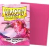dragon shield standard sleeves - pink diamond matte (100 bustine protettive)