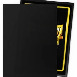 dragon shield standard sleeves - non-glare black matte (100 bustine protettive)