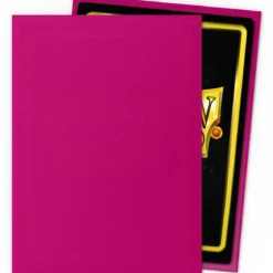 dragon shield standard sleeves - matte magenta (100 bustine protettive)