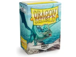 dragon shield standard sleeves - matte mint (100 bustine protettive)