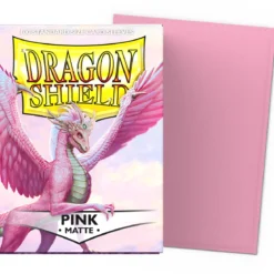 dragon shield standard sleeves - pink matte (100 bustine protettive)