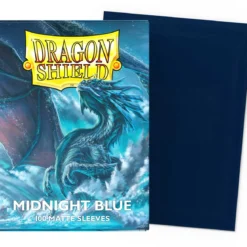 dragon shield standard sleeves - midnight blue matte (100 bustine protettive)