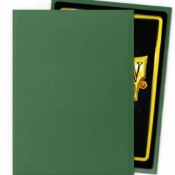 dragon shield standard sleeves - forest green matte (100 bustine protettive)