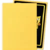 dragon shield standard sleeves - yellow matte (100 bustine protettive)