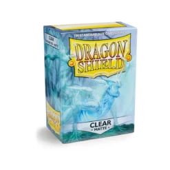 dragon shield standard sleeves - matte clear (100 bustine protettive)