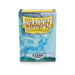 dragon shield standard sleeves - matte clear (100 bustine protettive)