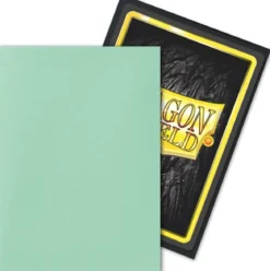 dragon shield standard sleeves - dual matte eucalyptus "lehel" (100 bustine protettive)