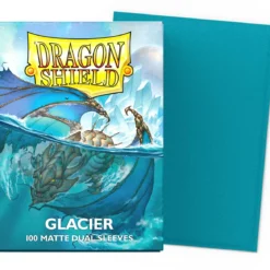 dragon shield standard sleeves - glacier miniom dual matte (100 bustine protettive)