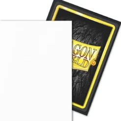 dragon shield standard sleeves - dual matte snow "nirin" (100 bustine protettive)
