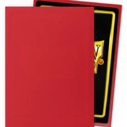 dragon shield standard sleeves - crimson matte (100 bustine protettive)