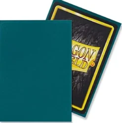 dragon shield standard sleeves - matte petrol (100 bustine protettive)