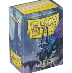 dragon shield standard sleeves - matte petrol (100 bustine protettive)