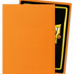 dragon shield standard sleeves - orange matte (100 bustine protettive)