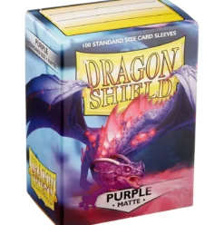 dragon shield standard sleeves - matte purple (100 bustine protettive)