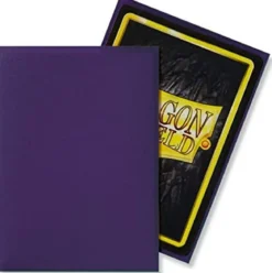 dragon shield standard sleeves - matte purple (100 bustine protettive)