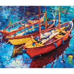 dream boats - diamond dotz intermediate dd9.013 47x38cm