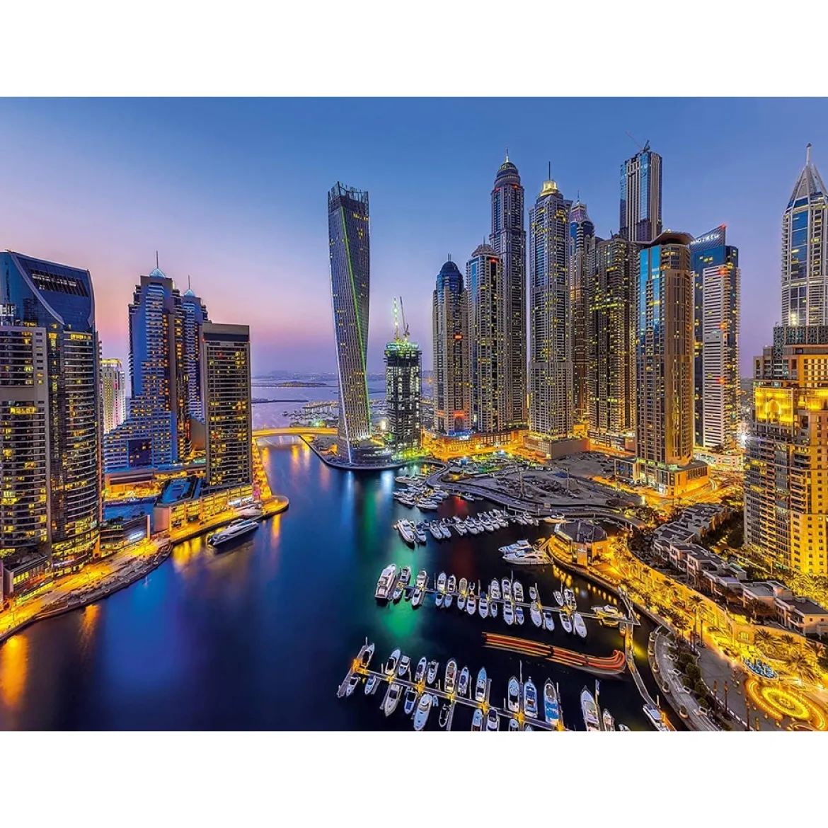 dubai - puzzle 1000 pezzi high quality collection