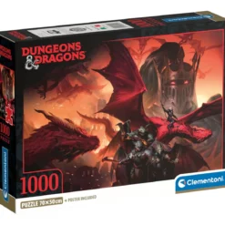 dungeons & dragons - cavalieri dei draghi - puzzle 1000 pezzi