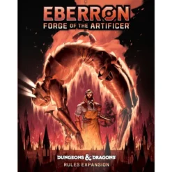 dungeons & dragons - eberron: forge of the artificer (eng) copertina alternativa