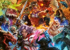 dungeons & dragons - incontri critici - puzzle 1000 pezzi