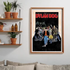 dylan dog - puzzle compact + poster - puzzle 1000 pezzi