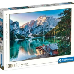 emerald lake braies - puzzle 1000 pezzi