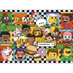 emojii town - puzzle 180 pezzi