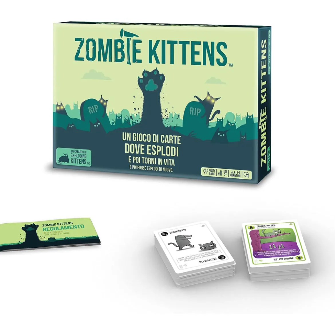 exploding kittens - zombie kittens