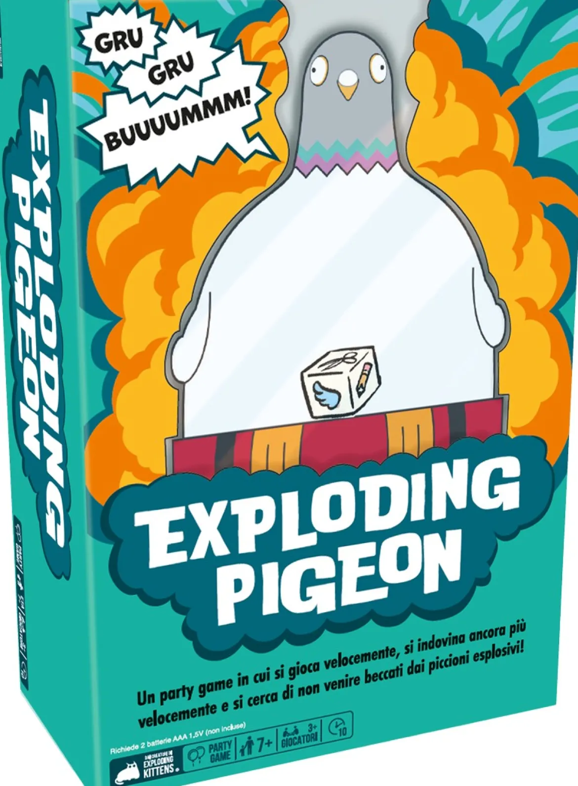 exploding pigeon