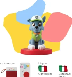 faba raccontastorie - paw patrol - la squadra dei cuccioli rocky