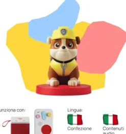 faba raccontastorie - paw patrol - la squadra dei cuccioli rubble