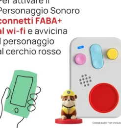 faba raccontastorie - paw patrol - la squadra dei cuccioli rubble
