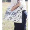 family bag - borsa weekend 55x18x40cm - nero