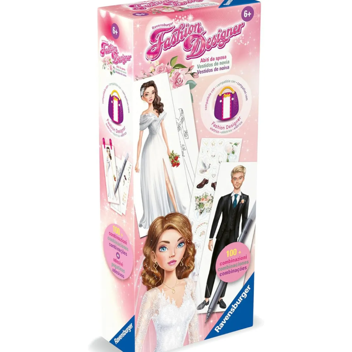 fashion designer diamante - abiti da sposa