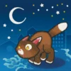 fearless cat - dotz box 15x15cm dbx.013