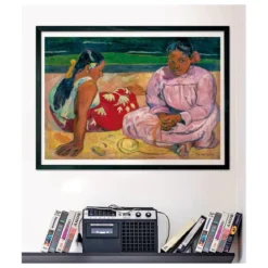 femmes de tahiti (paul gauguin) - museum collection - puzzle 1000 pezzi