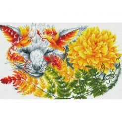 fern fox - diamond dotz intermediate dd9.033 52x32cm