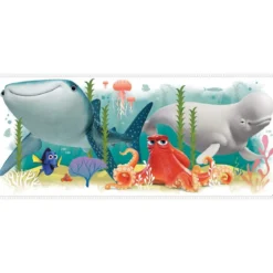 finding dory and friends - adesivo removibile da parete